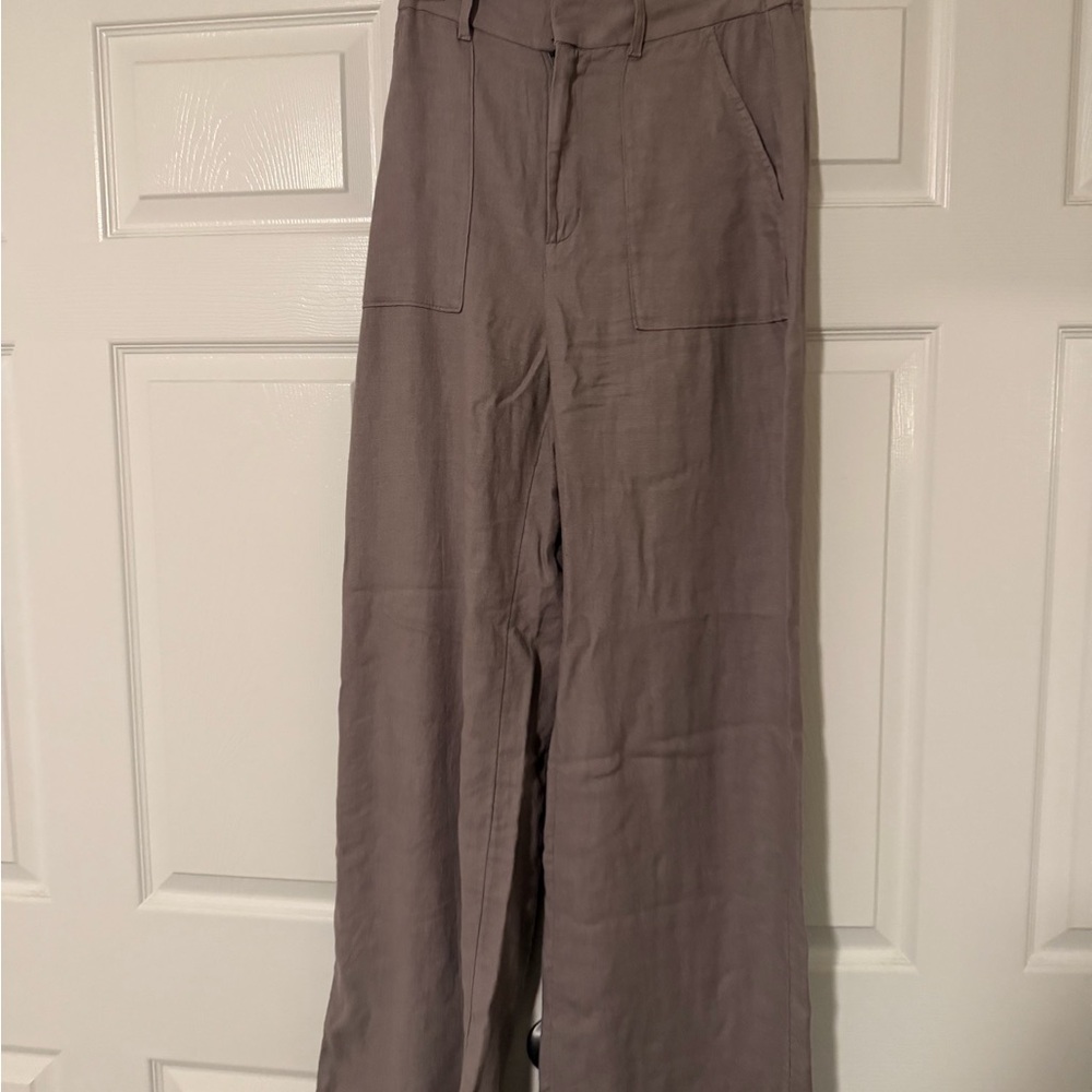 Abercrombie & Fitch Women’s Gray Wide Leg Pants Size Small